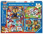 Ravensburger - Puzzle Paw Patrol, Collezione Bumper Pack 4x42, 4 Puzzle da 42 Pezzi, Età Raccomandata 4+ Anni