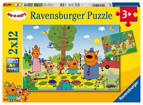 Ravensburger Puzzle Kid e Cats Puzzle, 2x12 cm, 05079 6
