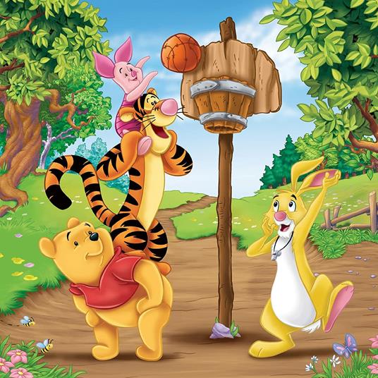 Ravensburger - Puzzle Winnie the Pooh, Collezione 3x49, 3 Puzzle da 49 Pezzi, Età Raccomandata 5+ Anni - 4