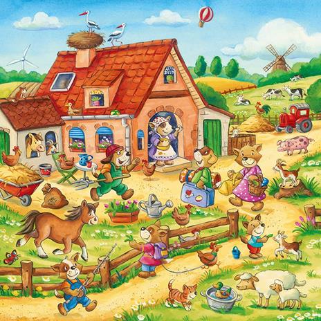 Ravensburger - Puzzle X, Collezione 3x49, 3 Puzzle da 49 Pezzi, Età Raccomandata 5+ Anni - 4