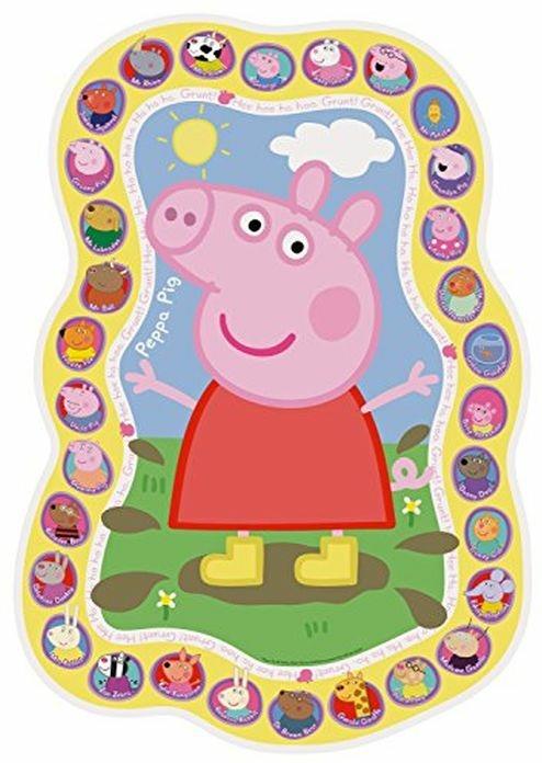 Ravensburger - Puzzle Peppa Pig shaped, Collezione 24 Giant Pavimento, 24 Pezzi, Età Raccomandata 3+ Anni - 2