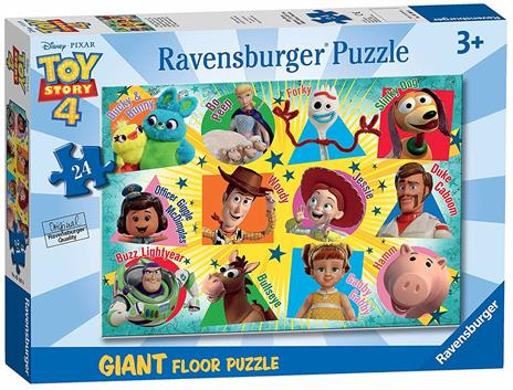 Toy story 4 Ravensburger Puzzle 24 giant Pavimento