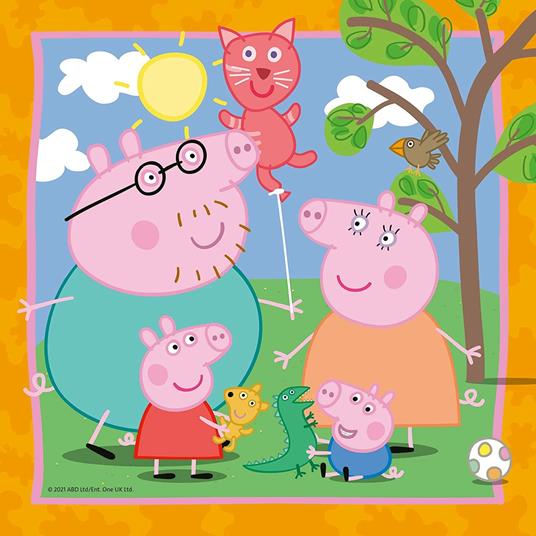 Ravensburger - Puzzle Peppa Pig, Collezione 3x49, 3 Puzzle da 49 Pezzi, Età Raccomandata 5+ Anni - 3