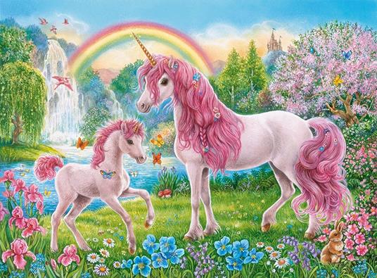 Ravensburger - Puzzle Magici Unicorni, Collezione Bumper Pack 4X100, 4 Puzzle da 100 Pezzi, Età Raccomandata 5+ Anni - 4