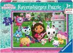 Ravensburger - Puzzle Gabby's Dollhouse, 35 pezzi, Età Raccomandata 3+ Anni