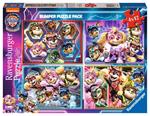 Puzzle 4x42 Bumper Pack Paw Patrol - The mighty movie
