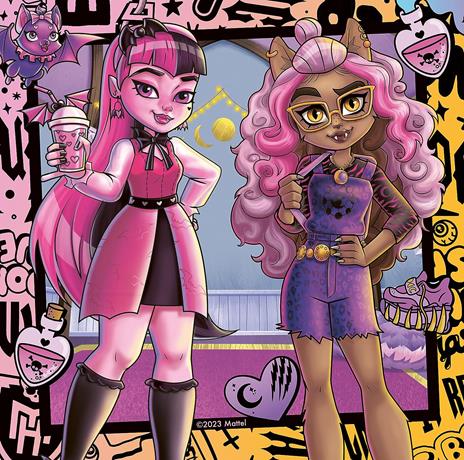 Puzzle 3x49 pz Monster High - 2