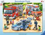 30-48 Teile Rahmenpuzzle. Spannende Berufe. Ravensburger 00.006.144 puzzle 30 pezzo(i)