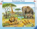 30-48 Teile Rahmenpuzzle. Afrikas Tierwelt. Ravensburger 00.006.146 puzzle 30 pezzo(i)