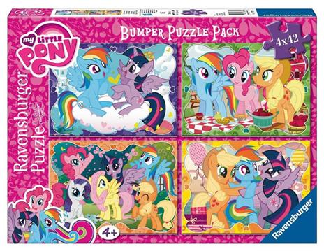 My Little Pony Magica Amicizia. Puzzle 4x42 Pezzi