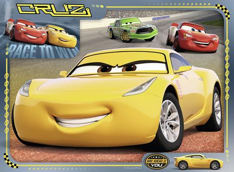 Ravensburger - Puzzle Cars 3, Collezione 4 in a Box, 4 puzzle da 12-16-20-24 Pezzi, Età Raccomandata 3+ Anni - 2