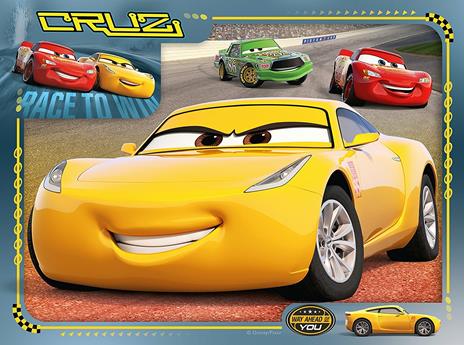 Ravensburger - Puzzle Cars 3, Collezione 4 in a Box, 4 puzzle da 12-16-20-24 Pezzi, Età Raccomandata 3+ Anni - 7