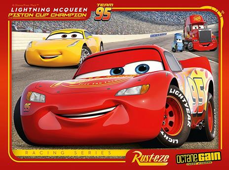 Ravensburger - Puzzle Cars 3, Collezione 4 in a Box, 4 puzzle da 12-16-20-24 Pezzi, Età Raccomandata 3+ Anni - 8