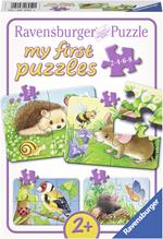 My First Puzzle 2-4-5-6 pz Means of Hedgehog (06952)