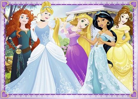 Principesse Disney Puzzle 4x100 pezzi Ravensburger (07011) - 6