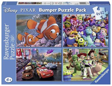 Disney Pixar Puzzle 4x42 pezzi Ravensburger (07023)
