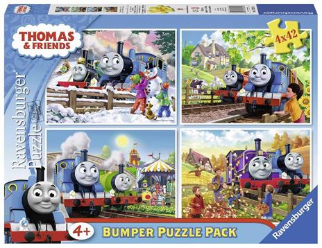 Bumper Puzzle Pack 4x42 Pz. Thomas And Friends. Ravensburger (7024) - 2