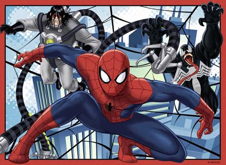 Ravensburger - Puzzle Ultimate Spiderman, Collezione 4 in a Box, 4 puzzle da 12-16-20-24 Pezzi, Età Raccomandata 3+ Anni - 5