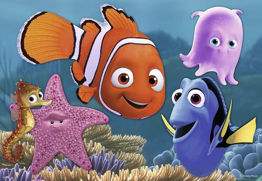 Ravensburger - Puzzle Nemo, Collezione 2x12, 2 Puzzle da 12 Pezzi, Età Raccomandata 3+ Anni - 3