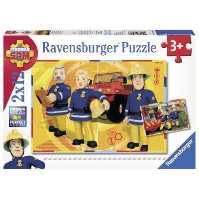 Sam il pompiere Puzzle 2x12 pezzi Ravensburger (07584) - 5