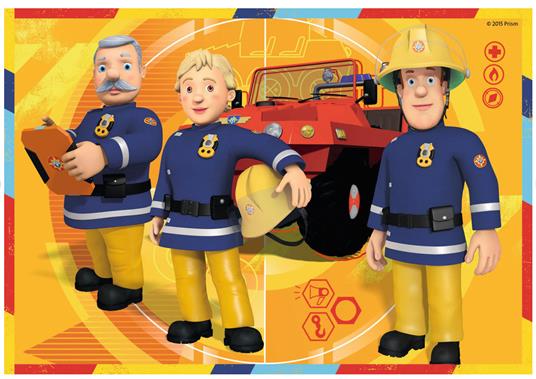 Sam il pompiere Puzzle 2x12 pezzi Ravensburger (07584) - 4