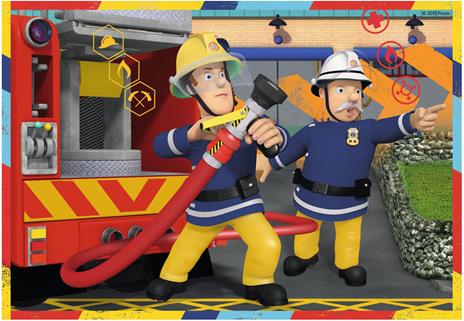 Sam il pompiere Puzzle 2x12 pezzi Ravensburger (07584) - 5