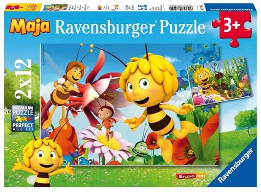 Ape Maya Puzzle 2x12 pezzi Ravensburger (07594)