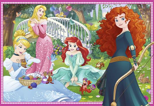 Ravensburger - Puzzle Disney Princess, Collezione 2x12, 2 Puzzle da 12 Pezzi, Età Raccomandata 3+ Anni - 4