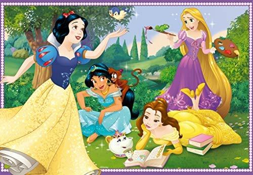 Ravensburger - Puzzle Disney Princess, Collezione 2x12, 2 Puzzle da 12 Pezzi, Età Raccomandata 3+ Anni - 5