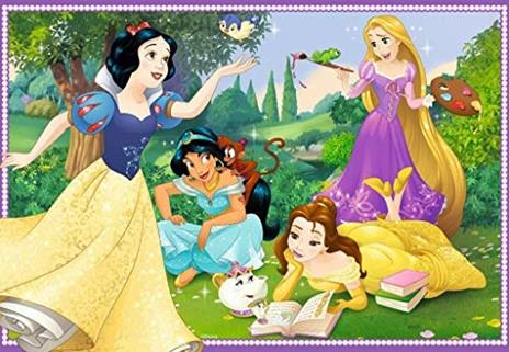 Ravensburger - Puzzle Disney Princess, Collezione 2x12, 2 Puzzle da 12 Pezzi, Età Raccomandata 3+ Anni - 6