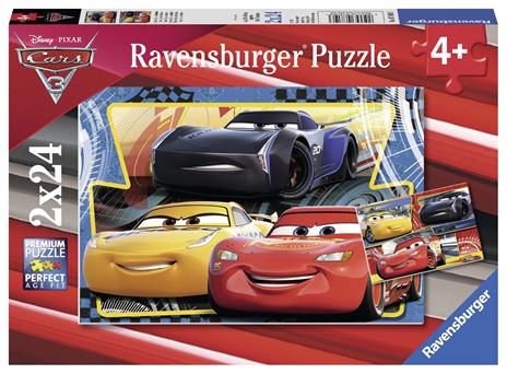 Cars 3 B Puzzle 2x24 pezzi Ravensburger (07810)