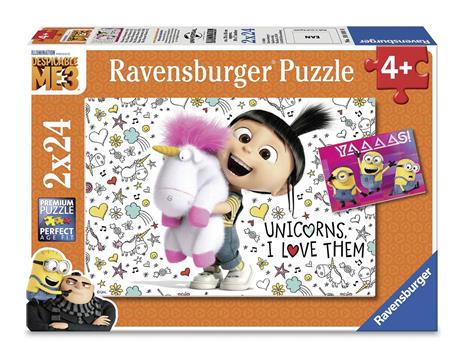 Cattivissimo Me 3 Puzzle 2x24 pezzi Ravensburger (07811)