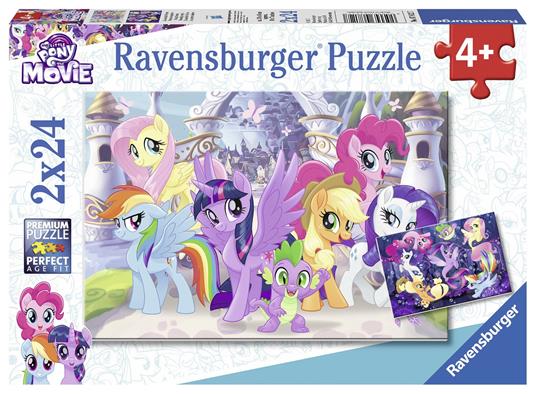 My Little Pony movie Puzzle 2x24 pezzi Ravensburger (07812)