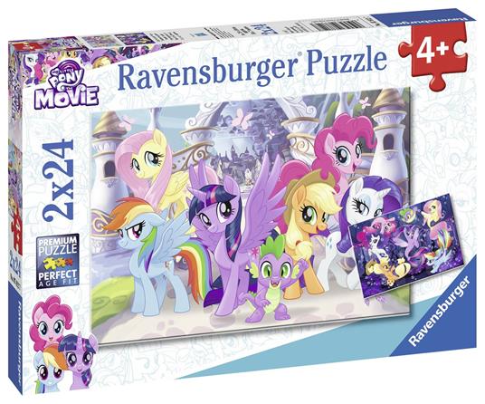 My Little Pony movie Puzzle 2x24 pezzi Ravensburger (07812) - 2
