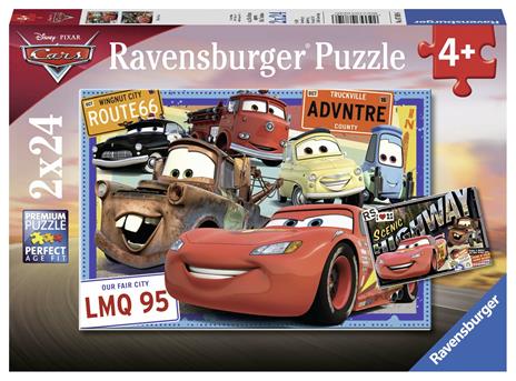 Cars Puzzle 2x24 pezzi Ravensburger (07819)