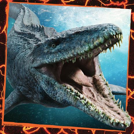 Puzzle 3X49 Pz. Jurassic World. Ravensburger (8054) - 4