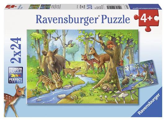 Puzzle Gli animali della foresta Ravensburger