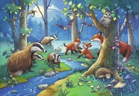 Puzzle Gli animali della foresta Ravensburger - 5