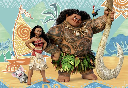 Vaiana Puzzle 2x24 pezzi Ravensburger (09156) - 2