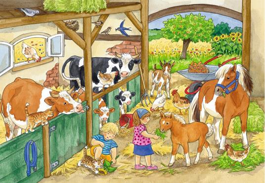 2 Puzzle Ravensburger Vita di campagna - 4