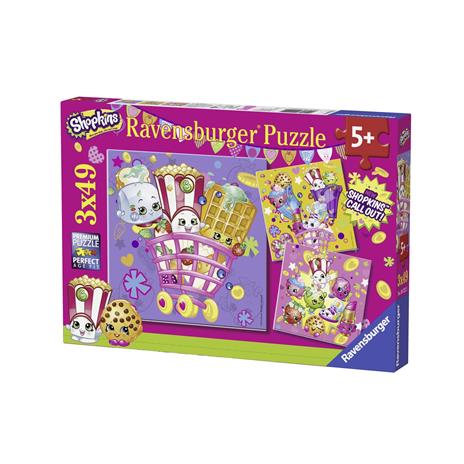 Shopkins Puzzle 3x49 pezzi Ravensburger (09222) - 3