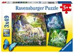 Puzzle 3X49 Pz. Unicorni. Ravensburger (9291)