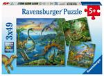 Puzzle 3X49 Pz. Dinosauri A. Ravensburger (9317)