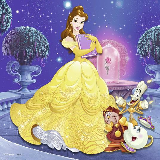 Ravensburger - Puzzle Principesse Disney B, Collezione 3x49, 3 Puzzle da 49 Pezzi, Età Raccomandata 5+ Anni - 3