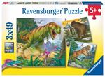 Puzzle 3X49 Pz. Dinosauri B. Ravensburger (9358)