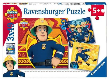 Sam il pompiere Puzzle 3x49 pezzi Ravensburger (09386) - 2