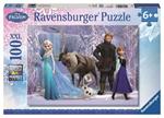 Ravensburger - Puzzle Frozen A, 100 Pezzi XXL, Età Raccomandata 6+ Anni
