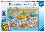 Puzzle Xxl 100 Pz. Veicoli in Città. Ravensburger (10558)