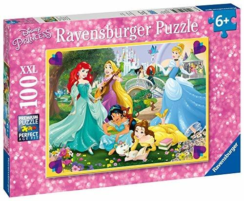 Ravensburger - Puzzle Principesse Disney G, 100 Pezzi XXL, Età Raccomandata 6+ Anni - 4