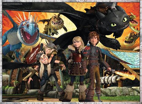 Dragons Puzzle 100 pezzi Ravensburger (10918) - 3